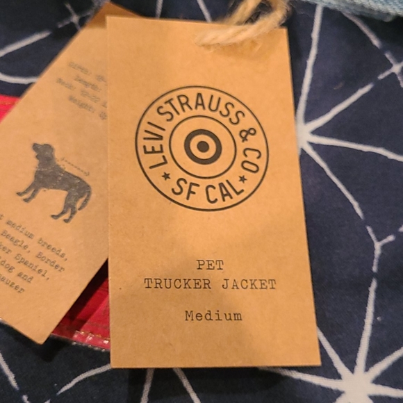 Levi's x Med Trucker Denim Jean Jacket NEW - Picture 5 of 8